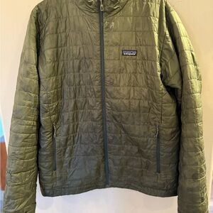 Patagonia Men’s Large Green Nano Puffer Insulated Jacket